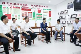 丹凤县委书记郑晓燕“七一”看望慰问农村党员图片