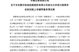 京东数科签署科创板IPO辅导协议 刘强东拥有54.7%投票权图片