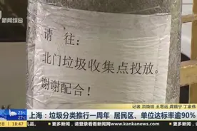 上海：垃圾分类推行一周年  居民区、单位达标率逾90%视频封面