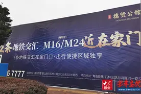 地铁线还在规划中 中冶德贤公馆把线路标出来了图片