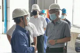 淄博市委副书记、张店区委书记马晓磊到企业实地督导调研环境保护工作图片