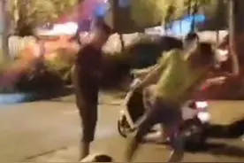 柳州跃进路酒吧外一男子暴打女子，警方通报来了图片