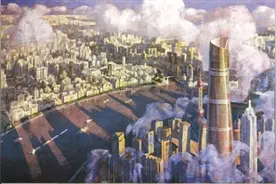 于城市繁华处诗意栖居图片