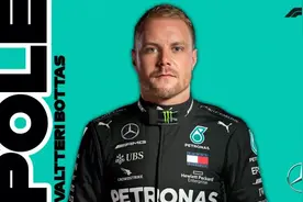 F1新赛季首杆诞生，博塔斯摘杆位法拉利低迷图片