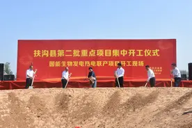 扶沟县举行2020年第二批重点项目集中开工仪式图片