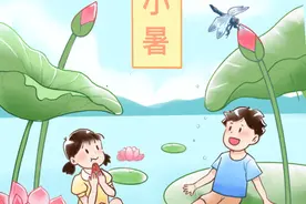 今日小暑，觅一方清凉，守一寸光阴图片