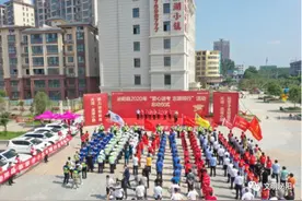泌阳、正阳两地区2020年爱心助考志愿服务活动启动图片