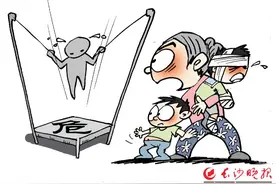 @长沙家长，孩子最爱的游乐项目或暗藏危险图片