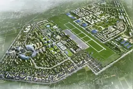 “航空科学城”展翼待飞 西安航空基地（蓝田）通用航空产业园建设持续提速图片