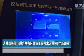 人社部等部门联合发布区块链工程技术人员等9个新职业视频封面