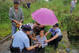 八旬老太落水一小时获救无碍，或因昏迷后脸朝上自然浮了起来图片