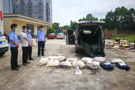 胆肥！放在单位大院的稀土矿都敢偷，玉林3男子被抓图片