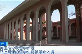 美国突发新规，只上网课的留学生将被禁止入境！特朗普：学校秋季必须开门图片