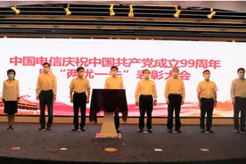 传承红色基因，建设网络强国，中国电信召开“两优一先”表彰大会图片