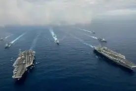 在南海演习的美国海军：“我们能看到他们，他们也能看到我们”图片