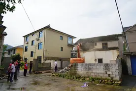 不松懈！桐庐各乡镇街道迅速开展消杀清污和危旧房处置工作图片