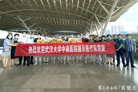 武汉铁路人拿出最高礼遇，欢迎湖北援京医疗队凯旋图片