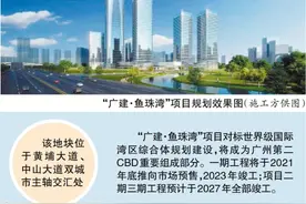 “广建·鱼珠湾”项目建设昨启动奠基图片