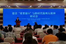 温州召开建设“重要窗口”与新时代温州人精神研讨会图片