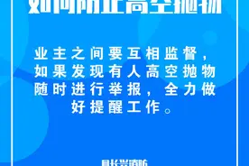 如何防止高空抛物图片