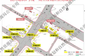 杭州地铁6、7号线多个站点出口公示！钱江世纪城站有14个出口图片