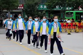 菏泽定陶：护航中考 一路陪伴图片