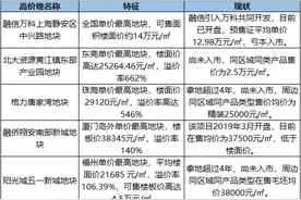 昔日高价地今何在？有的亏本入市，有的仍未“解套”图片