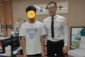 特殊的眼病 天生即近视，400度时已相当于高度近视图片