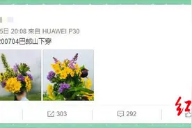 巴郎山“晒花”后续：网友微博自称所配图系网图 为不当宣传影响致歉图片