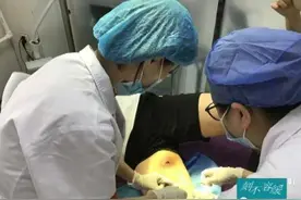 慎点！女子注射瘦腿针后脓肿 只能手术切开……图片