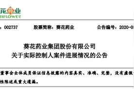 “暴砍”前妻4刀，涉嫌故意杀人！身家28亿的葵花药业创始人一审获刑11年图片