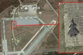 卫星照曝光美军基地出现“歼20”美媒吐槽：这做工太糙了图片