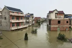 洪水之夜，一个留守老人的自救图片