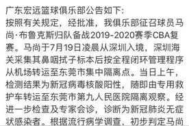 广东男篮外援马尚·布鲁克斯新冠检测呈阳性，为无症状感染者图片