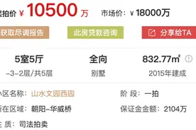 月供33万的房子考虑么？北京山水文园把老板设计的亿元样板间拿出来抵债了图片