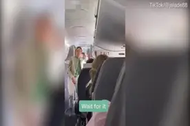 美国一女子不戴口罩被赶下飞机 其他乘客鼓掌欢呼图片