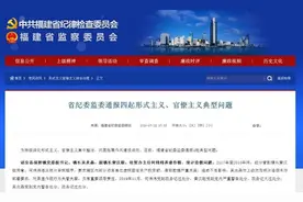 福建一官员从网上照搬照抄发言材料受处分图片