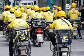 在内蒙古，如果外卖小哥的电动车没电了怎么办？图片