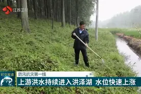 上游洪水持续进入洪泽湖，水位快速上涨，江苏全省防汛形势严峻！视频封面