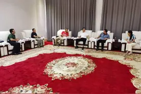 中央电视台《丰收中国万里行》导演组来德州乐陵市考察图片