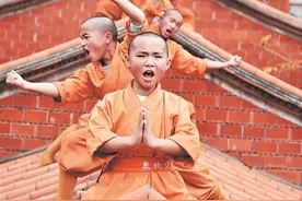 泉州少林寺再现“南少林十八铜人阵”图片