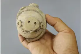 三星堆出土的陶猪撞脸《愤怒的小鸟》里的绿猪，冲上微博热搜图片
