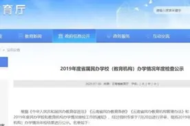 公示！云南2所省属民办学校（教育机构）办学不合格、3所拟被注销图片