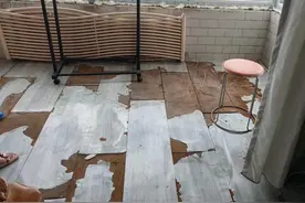 地板被泡烂，墙体长黑毛！哈尔滨多位市民诉苦，外边下大雨屋里“下小雨”图片