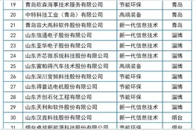 50家！山东首批科技型企业科创板上市培育库入库企业名单公布图片