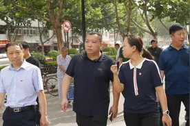 党建引领聚合力 老旧小区焕新颜——顺河回族区开展老旧小区改造提升现场观摩活动图片