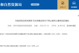 突然，深圳又出手！叫停这种公寓审批！楼市调控再“加码”，有何深意？图片