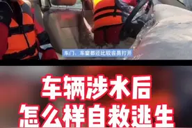 必学！车辆涉水如何自救？蓝朋友示范教学！视频封面