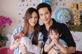 郑嘉颖二胎再得子非常“感恩”，回巢TVB拍剧首做医生图片