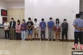 广东警方打掉特大网络开设赌场团伙 跨10省（市、区）抓78人图片